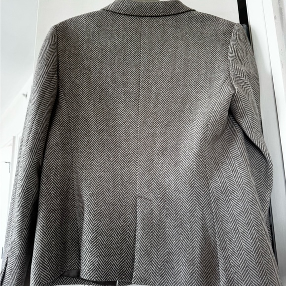 Massimo Dutti Classy Herringbone Blazer - Picture 8 of 8